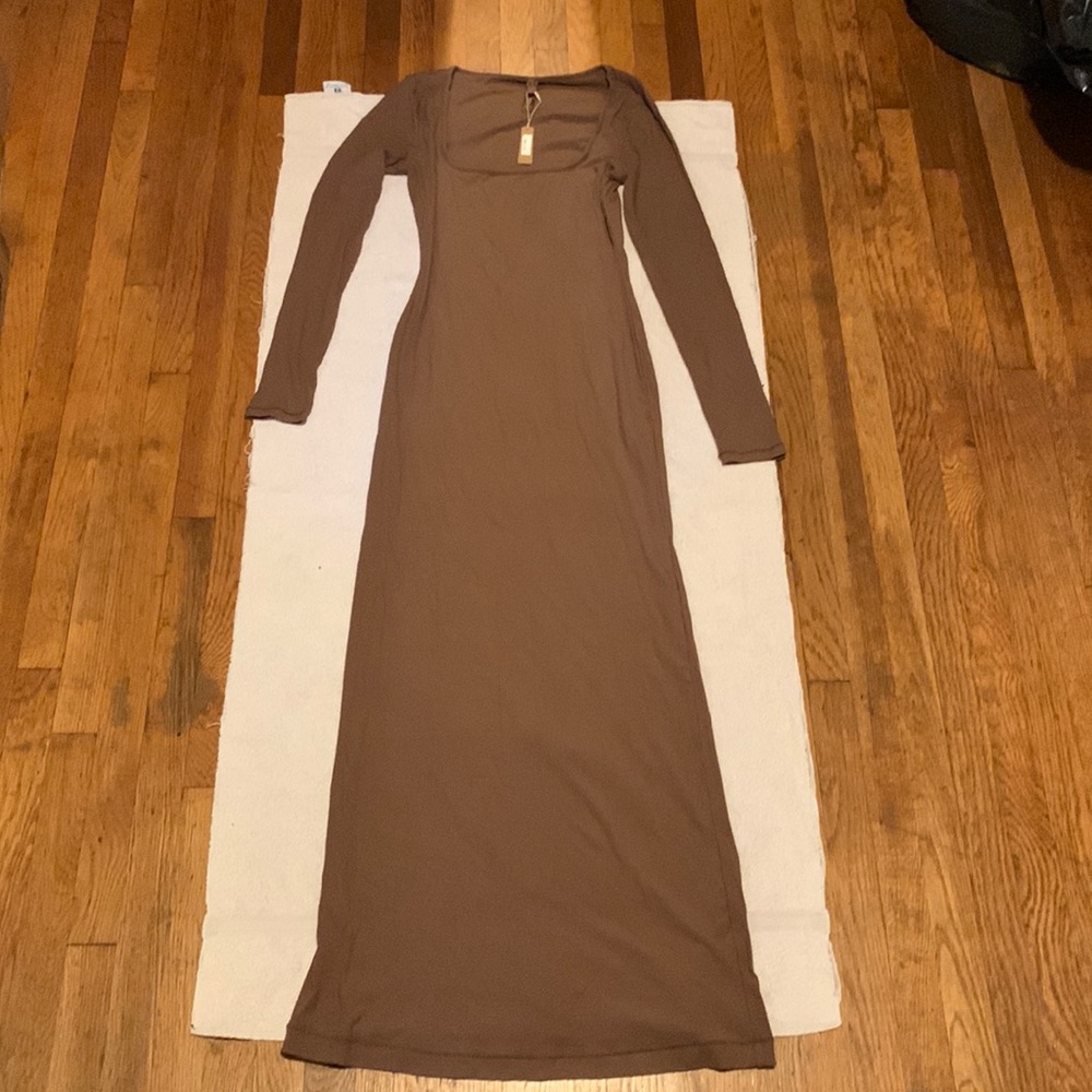 SKIMS Soft Lounge Long Sleeve Dress